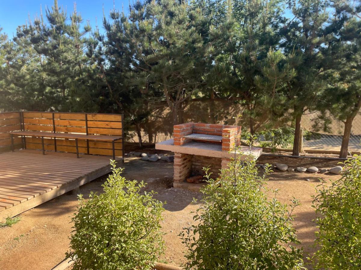 Cabana En Tunquen Con Parrilla, Fogon, Piscina Y Bosque Eksteriør billede