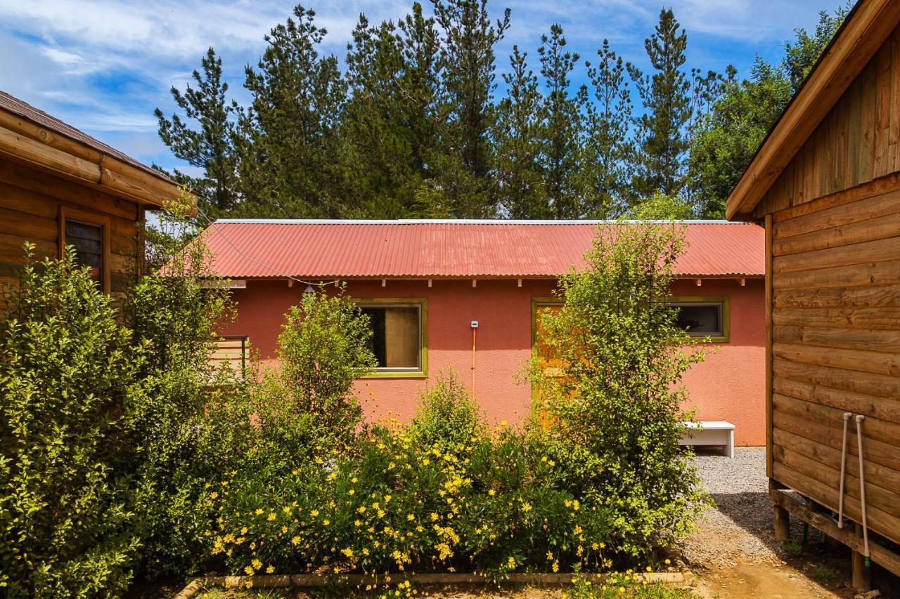 Cabana En Tunquen Con Parrilla, Fogon, Piscina Y Bosque Eksteriør billede