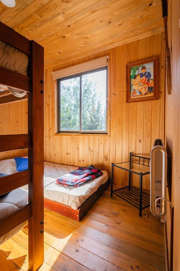 Cabana En Tunquen Con Parrilla, Fogon, Piscina Y Bosque Eksteriør billede