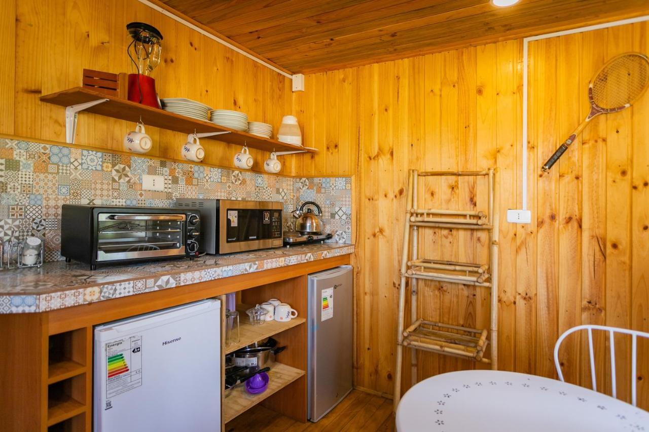 Cabana En Tunquen Con Parrilla, Fogon, Piscina Y Bosque Eksteriør billede